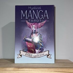 Mystical manga tarot cards never‎ used